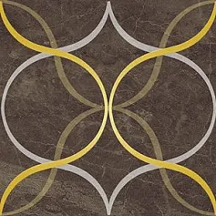 Керамическая плитка мармара ажур серый 20x60