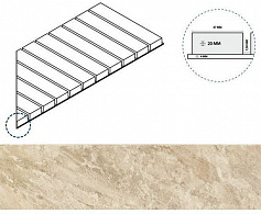 Италон РОУП РЕШЁТКА СТРИМ 20 ПР бежевый для улицы для крыльца