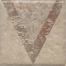 Керамическая плитка Декор kerama marazzi kmd3sta034gn Спартель 1 бежевый матовый 9.8x9.8