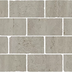 Керамическая плитка Бордюр kerama marazzi br033 Сан-Марко мозаичный серый матовый обрезной 26.5x46.5