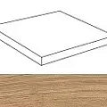 Ступени Этик/ etic rovere scalino angolare dx 22,5x22,5