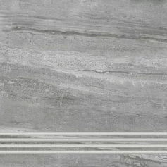 Керамогранит Ступень lasselsberger Аспен 6860-0070 серый 30x60 30x60