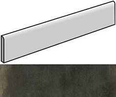 Италон Континуум Брасс Дарк плинтус чёрный 