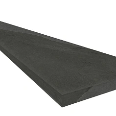 Ступени coliseumgres Ардезия/ ardesia Блэк Угловая Правая 620070002380 Черный 33x120