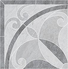 Керамогранит декор монтаньоне 1/4 розона наборный id50 42x42