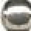 Керамическая плитка Карандаш Бисер платина 0,6x20