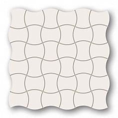 Tubadzin Bond street 2 мозаика белый для ванной