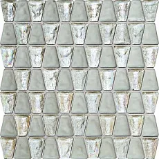 Мозаика drops glass Вайт мозаика 30,4x30,6