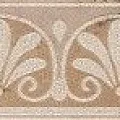 Керамическая плитка Флоренция wall border Беж&Браун glossy 7,5x30