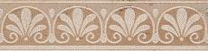 Керамическая плитка firenze wall border beige&brown glossy 7,5x30
