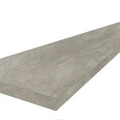 Ступени coliseumgres Крета/ creta Мока Угловая Левая 620070002587 Серый 33x60