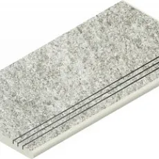 Ступени Нордика Айс закругленная грип правая 620040000162 серый 30x60