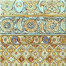 Керамическая плитка majolika intense c декор 20x20