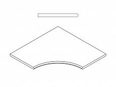 Керамогранит orobico bor.60x60 ang.round 30 30x60