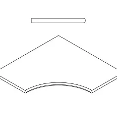 Керамогранит orobico bor.60x60 ang.round 30 30x60