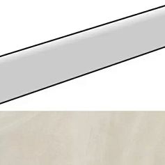 Керамогранит Континуум Пьюр плинтус 7.2x80