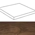 Ступени Этик/ etic palissandro scalino angolare dx 22,5x22,5