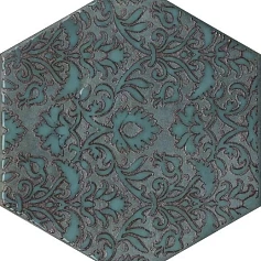 Керамическая плитка Декор kerama marazzi vt\a560\sg23036n Гроссето синий 20x23.1