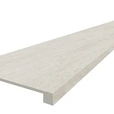 Ступени coliseumgres Контеа/ contea Уайт Фронтальная 620070002564 Белый 33x120