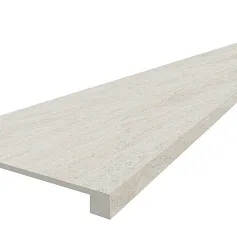 Ступени coliseumgres Контеа Уайт фронтальная 620070002564 белый 33x120