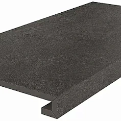 Ступени kerama marazzi dd600720r\gcf клееная Про Стоун черный 33x60
