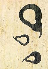 Керамическая плитка toscana  bez/beige pear декор 25x36