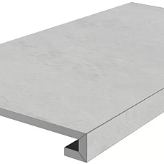 Ступени kerama marazzi sg850290r\gcf клееная Монте Тиберио серый матовый 33x80