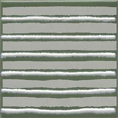 Керамическая плитка Декор kerama marazzi kmd3sta027gn Бахия 4 зеленый глянцевый 9.8x9.8