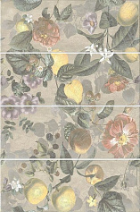 Керама Марацци Панно Пикарди Сад серый для квартиры, для кухни, для ванной, для прихожей, для туалета