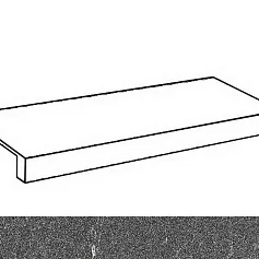 Ступени Планет black gradino 30x60