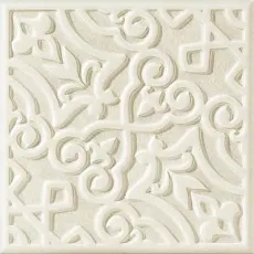 Керамическая плитка majolika creme d structure декор 20x20