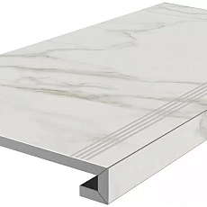 Ступени kerama marazzi sg850192r\gcf клееная Монте Тиберио серый светлый лаппатированный 33x80