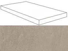 Атлас Конкорд В. Сильвер Грей Угловая Левая 620070001136 серый для дома для крыльца для офиса для улицы