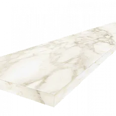 Ступени coliseumgres Микеланджело/ michelangelo Ворм Угловая Левая 620070002503 Белый 33x60