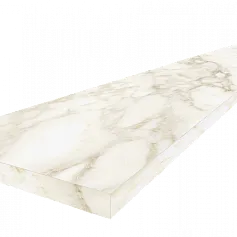 Ступени coliseumgres Микеланджело/ michelangelo Ворм Угловая Левая 620070002503 Белый 33x60