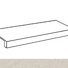 Ступени Солид Вайт gradino 30x60