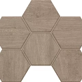 Мозаика estima cw02 Классик Вуд/ classic wood Хексагон dark grey Серый 25x28.5