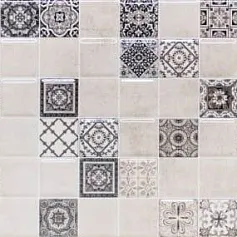 Керамическая плитка Астрид декор 3 кофейный 20x40