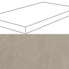 Ступени В. Сильвер Грей Угловая Правая 620070001131 33x60