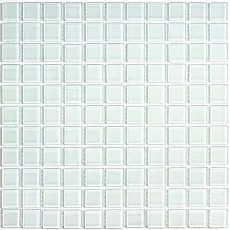 Мозаика Вайт glass 30x30