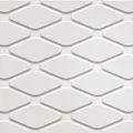 Керамическая плитка 3Д Вайт/ 3d white rhombus Матт 30,5x56