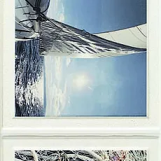 Керамическая плитка joy Вейв niebieska str. 2 декор 22,3x44,8