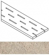 Италон ДЕЗЕРТ РЕШЁТКА 20X60 ЛЕВ бежевый для улицы для крыльца