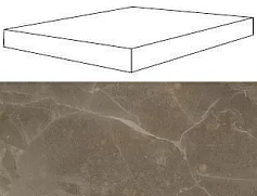 Атлас Конкорд С.С. Грей Угловая Правая 620070000766 серый для дома для крыльца для офиса для улицы