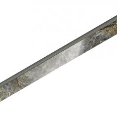 Плинтус Италон Стелларис Мадагаскар Дарк Люкс 610130007480 серый 7.2x80