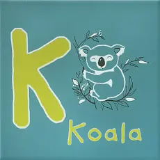 Керамическая плитка Декор kerama marazzi os\a237\5281 Зоопарк k матовый 20x20