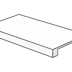 Ступени Двелл Браун leather scalino 75 33x75