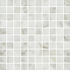 Керамическая плитка Декор kerama marazzi mm6432 Кантата мозаичный белый глянцевый 25x40