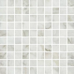 Керамическая плитка Декор kerama marazzi mm6432 Кантата мозаичный белый глянцевый 25x40