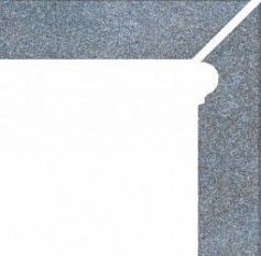 Korzilius Cascata Velino blaugrau Profilsockelleiste re. серый 